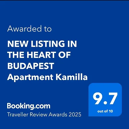 Travelers Award Winning Place In The Heart Of Kamilla * 부다페스트
